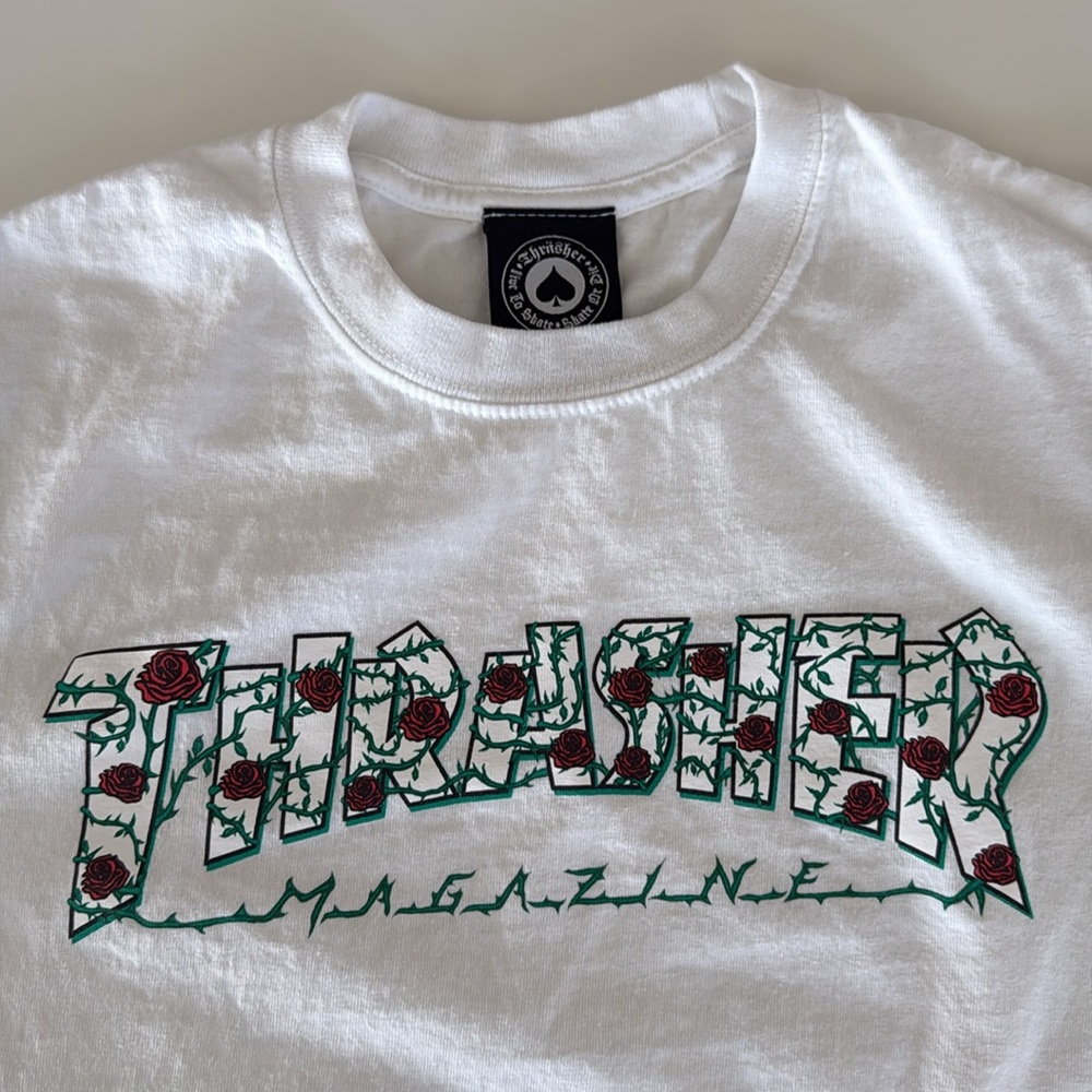 THRASHER Roses Tee - Picture 5 of 7